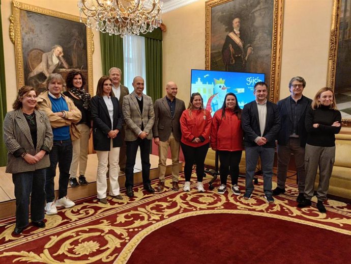 Presentación de la programación navideña de Gijón.