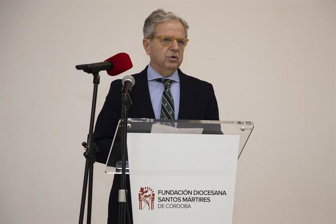 Salvador Fuentes, durante su intervención.