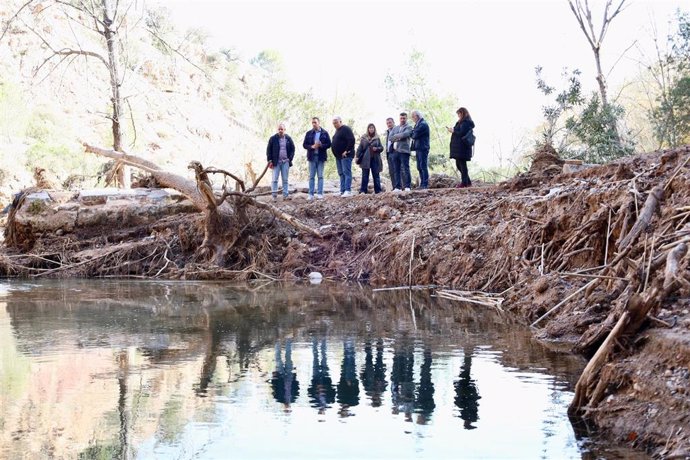 La Diputació de València evalúa las infraestructuras turísticas dañadas por la dana para su posterior reconstrucción