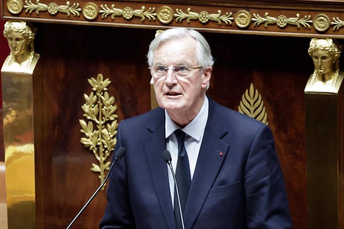 El primer ministro de Francia, Michel Barnier 