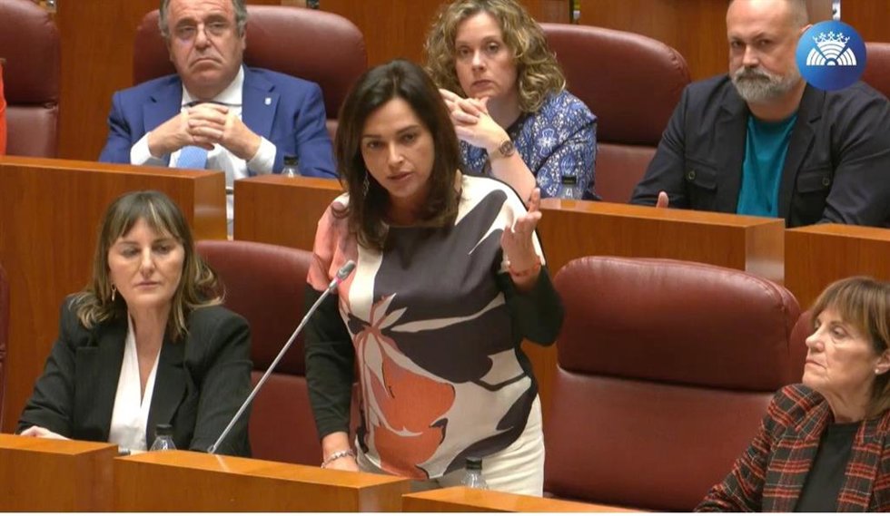 PSCyL denuncia que la explotación laboral de inmigrantes en CyL se ha duplicado con el Gobierno de Mañueco. En la imagen, la procuradora socialista Alicia Palomo Sebastián.