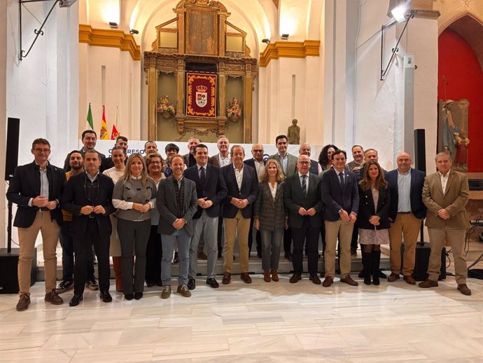 Asistentes al Consejo de Alcaldes del PP la provincia de Jaén.