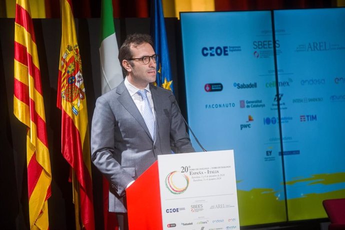 El ministro de Economía, Comercio y Empresa, Carlos Cuerpo.