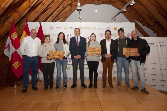 Entrega de premios del III Concurso de Tartas con Queso de Valladolid.