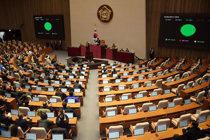 El Parlamento de Corea del Sur