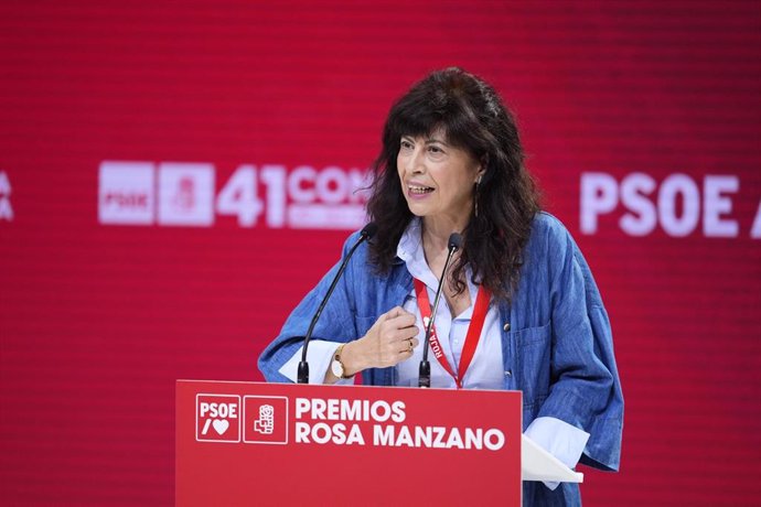 La ministra de Igualdad, Ana Redondo, interviene en el Congreso Federal del PSOE 