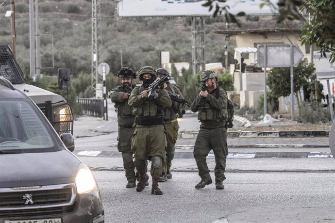 Tropas del Ejército de Israel en Cisjordania