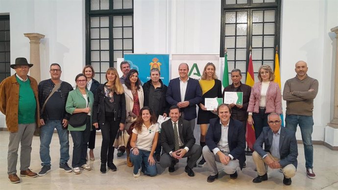 Entrega de premios del concurso 'Un Parque con Arte'.