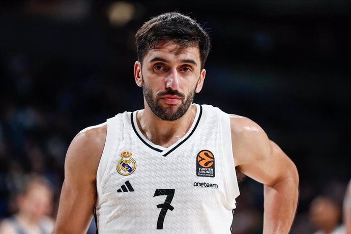 Facundo Campazzo, en un partido del Real Madrid.