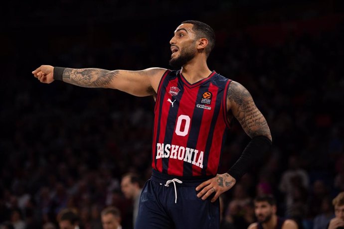 Archivo - Markus Howard, durante un partido con el Baskonia.