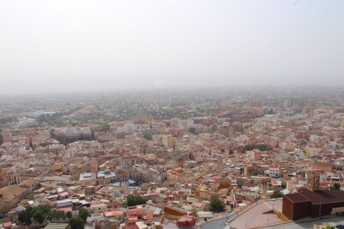 Vista aérea de Lorca