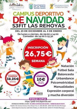 Campus Deportivo de Navidad del IMD, de Las Palmas de Gran Canaria