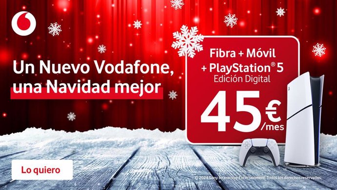 Vodafone lanza dos nuevos planes de conectividad de cara al periodo navideño