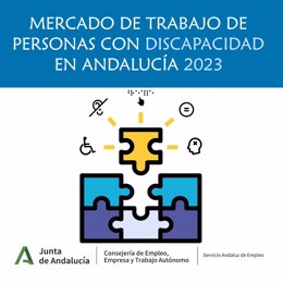 Foto portada del informe de empleo de personas con discapacidad de 2023.