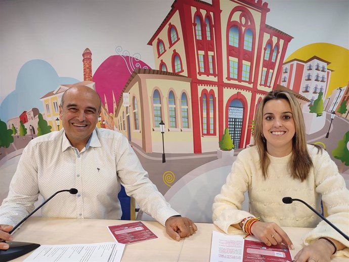 Laura Lázaro y Alberto Martínez, en La Gota de Leche