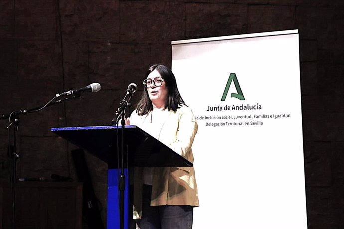 La delegada territorial de Inclusión Social, Juventud, Familia e Igualdad de la Junta de Andalucía en Sevilla, María Luisa Cava.