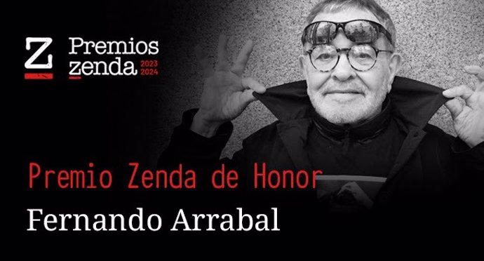 Fernando Arrabal, Premio Zenda de Honor 2023-2024