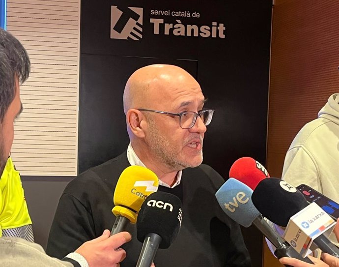 El director del Servei Català de Trànsit (SCT), Ramon Lamiel