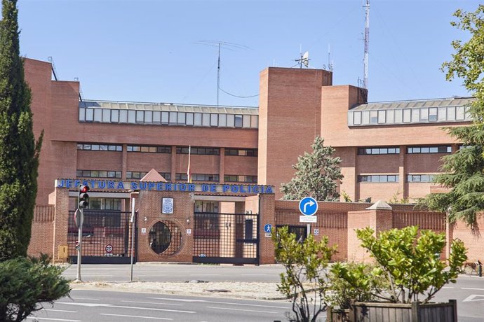 Archivo - Fachada de la Jefatura Superior de Policía de Madrid