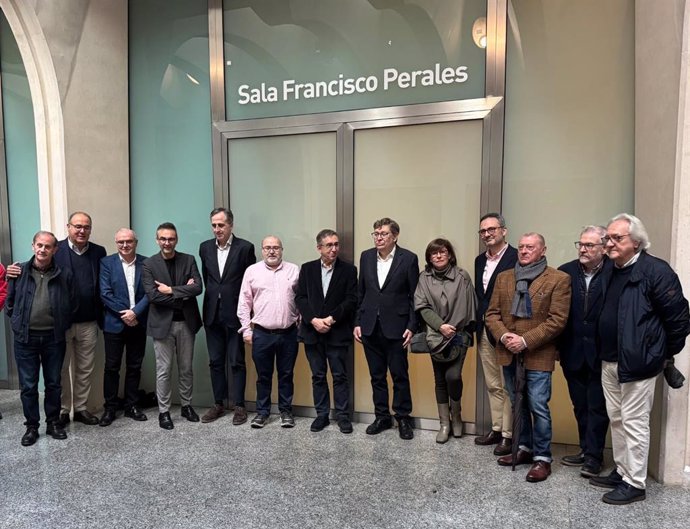 Les Arts dedica la Sala de ensayos del Cor de la Generalitat Valenciana a Francisco Perales