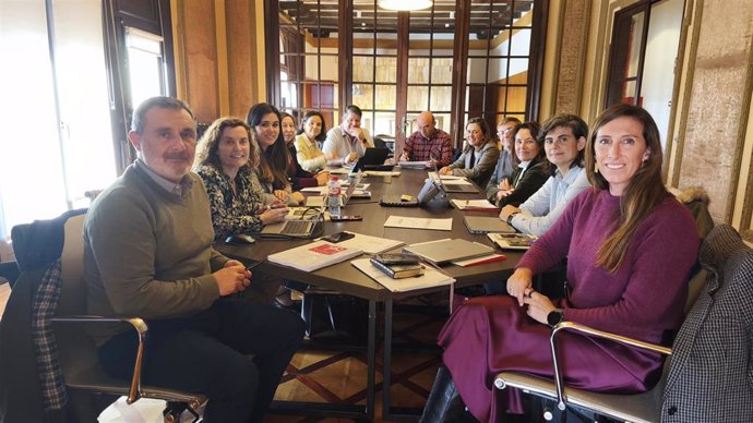 Reunión del Jurado de la XX edición de los Premios Gijón Impulsa del Ayuntamiento de Gijón.