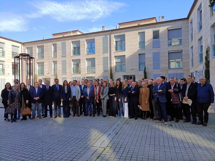 Clausura de la Mesa del Tabaco que se ha celebrado en Cáceres