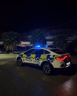 Vehículo de la Policía Local de Jaén.