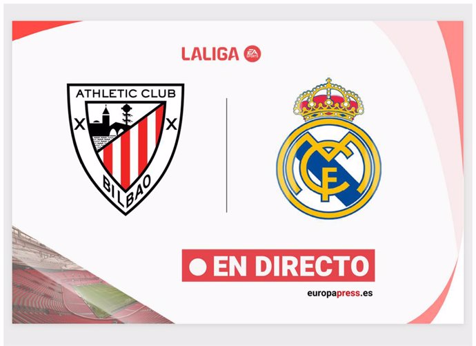 LaLiga EA Sports - Athletic de Bilbao - Real Madrid | En directo: resumen, goles y resultado hoy