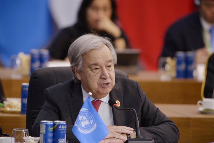 António Guterres, secretario general de la ONU