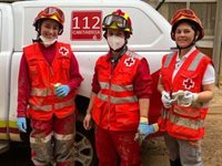 Andrea Martos, 29 años, voluntaria desde hace siete: "Me mueve ayudar a la gente"