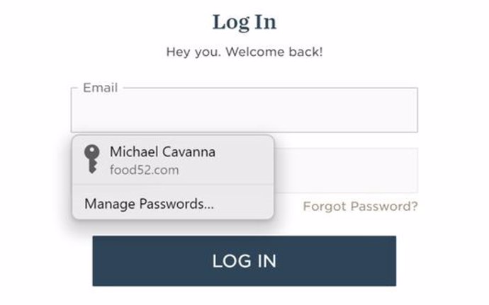 Extensión iCloud Passwords para Firefox