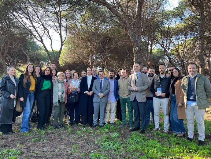 Entrega de los Premios al Valor Social de Fundación Moeve en la Laguna Primera de Palos (Huelva).