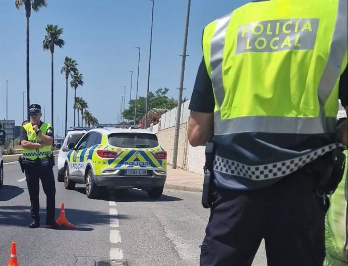 Archivo - Agentes de la Policía Local de El Puerto de Santa María (Cádiz)