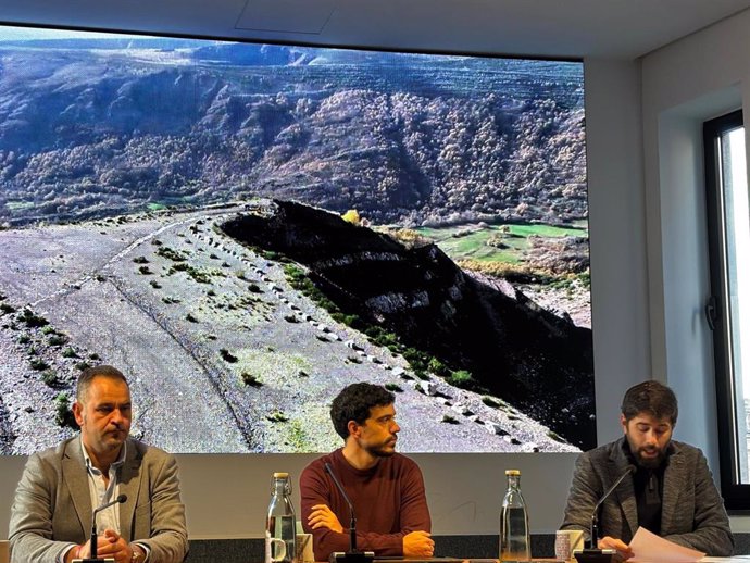 Presentación de las jornadas 'Narrativas Mineras' este jueves en León.