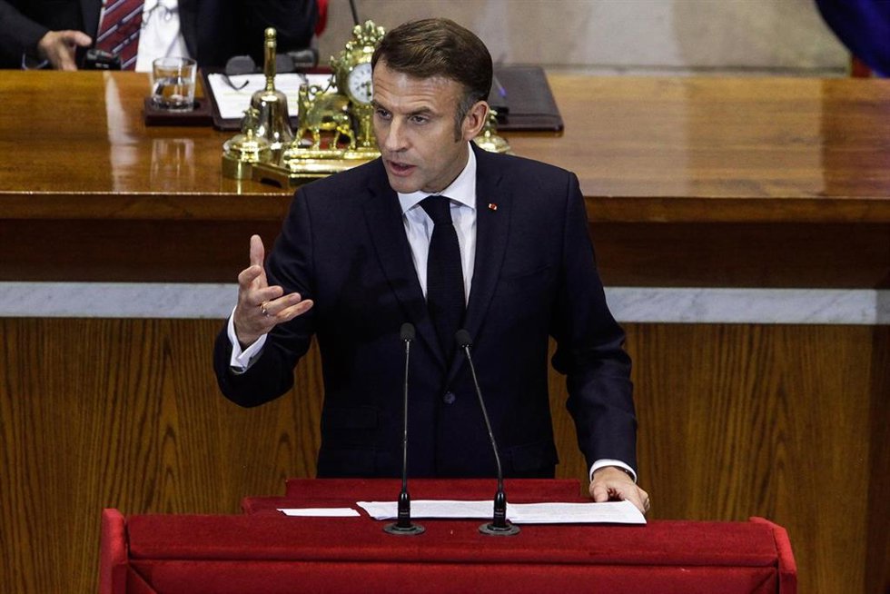 Emmanuel Macron, presidente de Francia