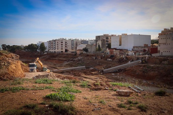 Destrozos causados en Torrent (Valencia) por el paso de la DANA.