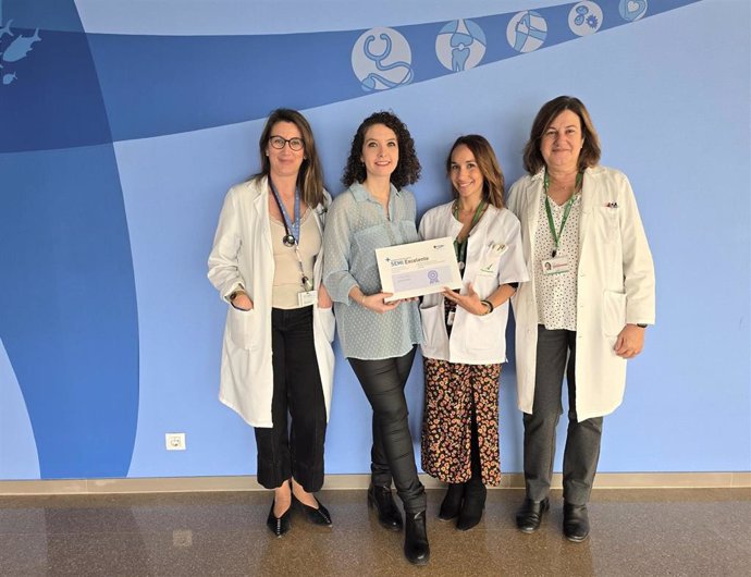 La Unidad de Interconsulta y Asistencia Compartida del Hospital Universitario Clínico San Cecilio recibe la certificación SEMI Excelente