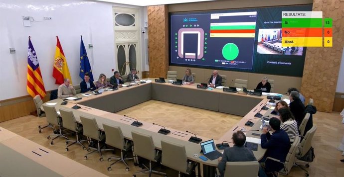 Reunión de la Comisión de Economía del Parlament