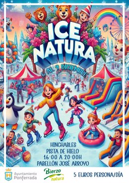 Cartel anunciador de 'Ice Natura' 2024