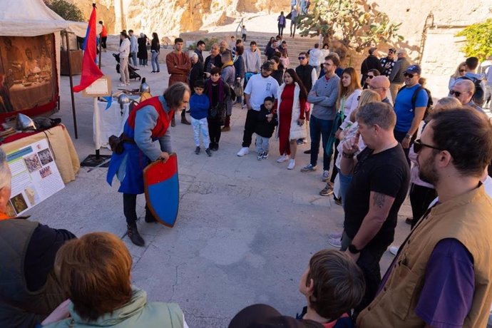 El Castillo de Santa Bárbara de Alicante recrea la Reconquista este fin de semana.