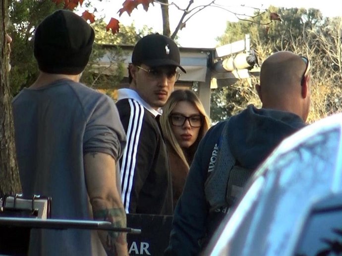 CARLO COSTANZIA Y ALEJANDRA RUBIO GRABANDO SU DOCUSERIE