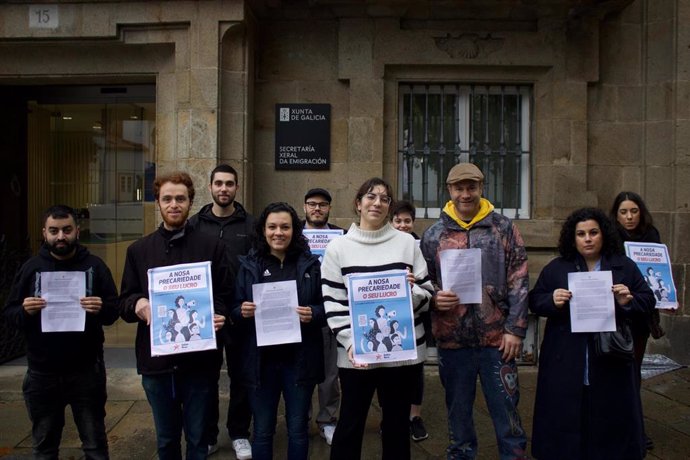 Presentación del manifiesto lanzado por Galiza Nova