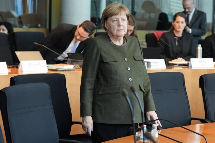 La excanciller alemana Angela Merkel 