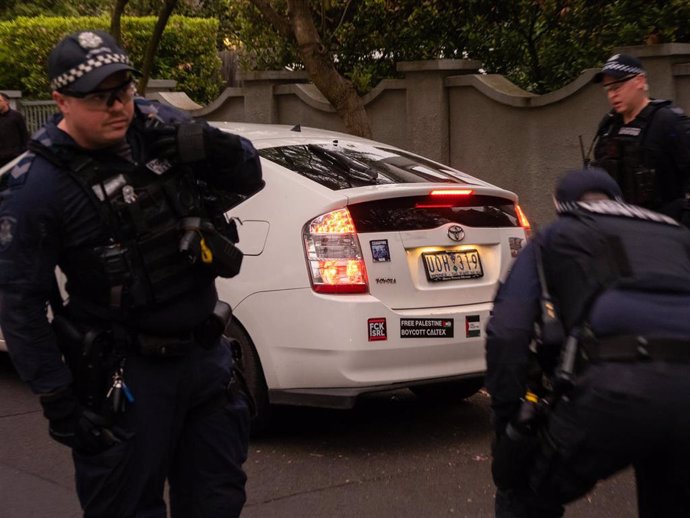 Efectivos de la Policía en Melbourne (archivo)  