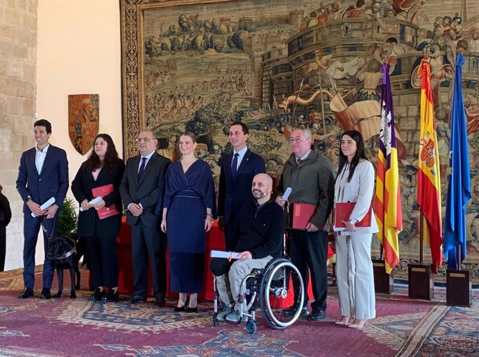 Acto institucional del Día de la Constitución  en La Almudaina