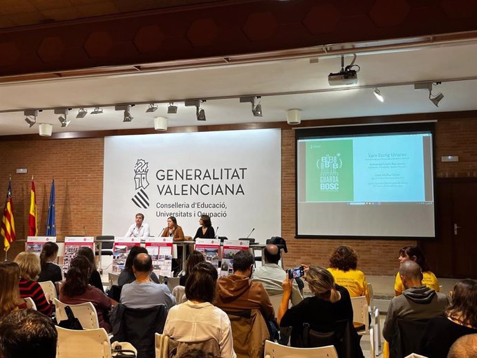 Jornada del programa de concienciación sobre el medio natural 'Guardabosc'.