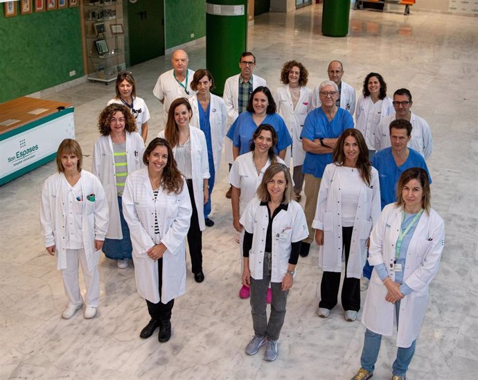 Profesionales del Hospital Universitario Son Espases