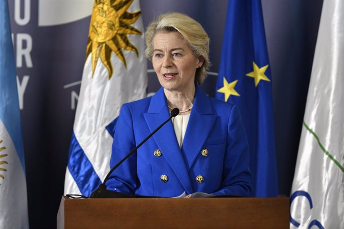 La presidenta de la Comissió Europea, Ursula von der Leyen.