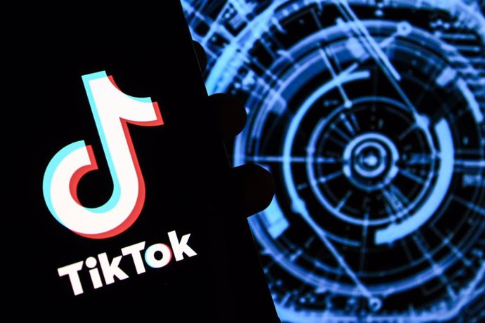 Archivo - Logotipo de TikTok.