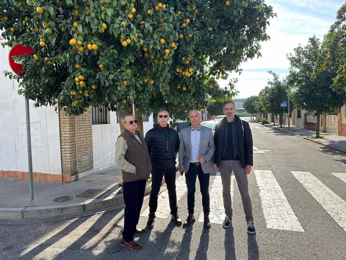 El portavoz socialista en el Ayuntamiento de Córdoba, Antonio Hurtado, y el concejal socialista, Ángel Ortiz.